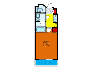 エスティメゾン京橋の物件間取画像